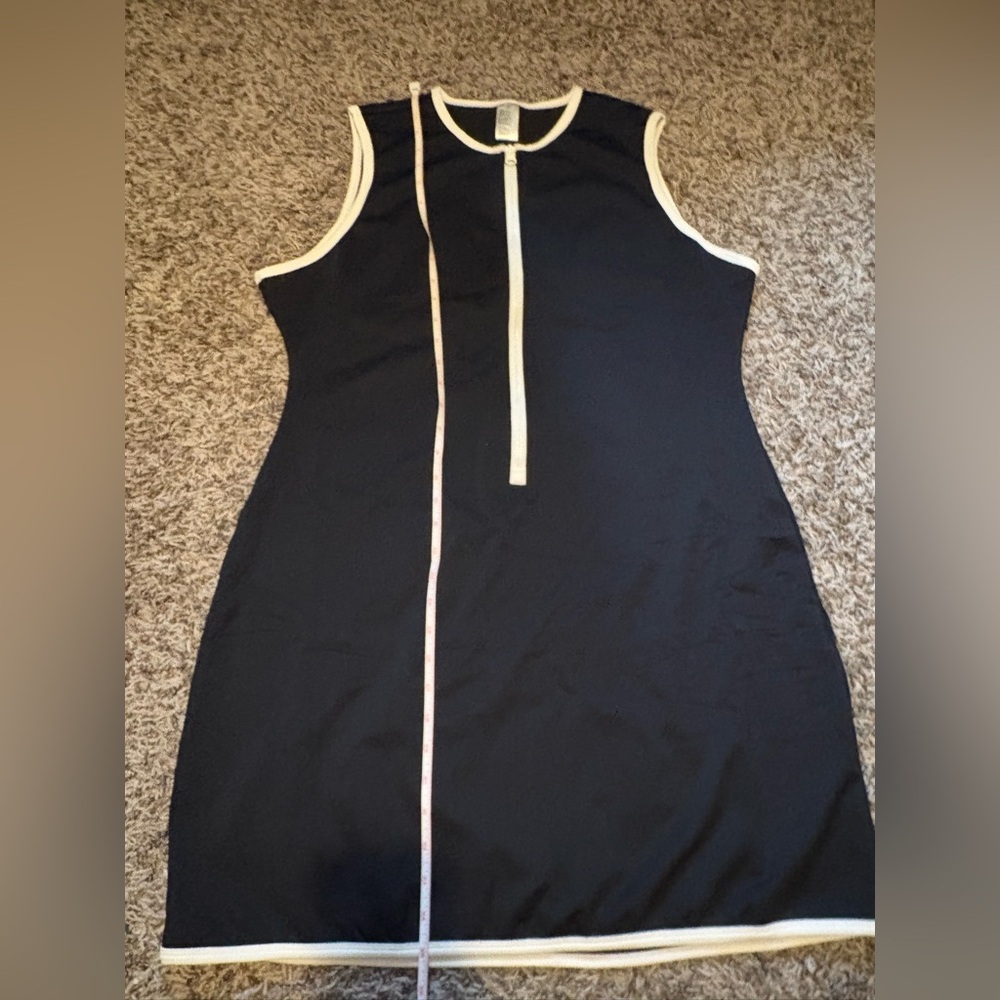 Good American Varsity Swim Dress (swim & cover up) - NWT- MSRP $116 -fits L-XXl - Picture 5 of 9